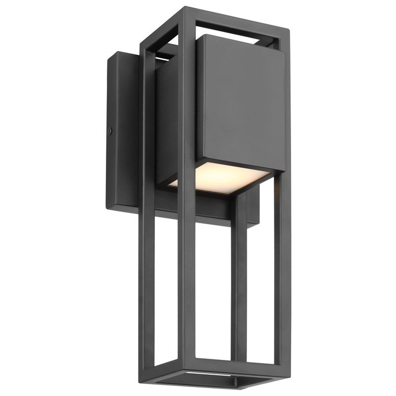 Lanterne murale d'extérieur Seeman, H 11 po x l 4,88 po x P 4,25 po