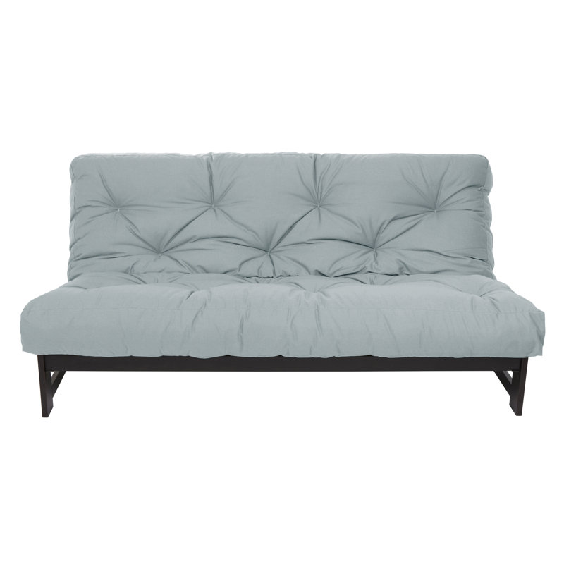 Ziyamet Cotton Futon Mattress, Full, Dark Blue, 5"