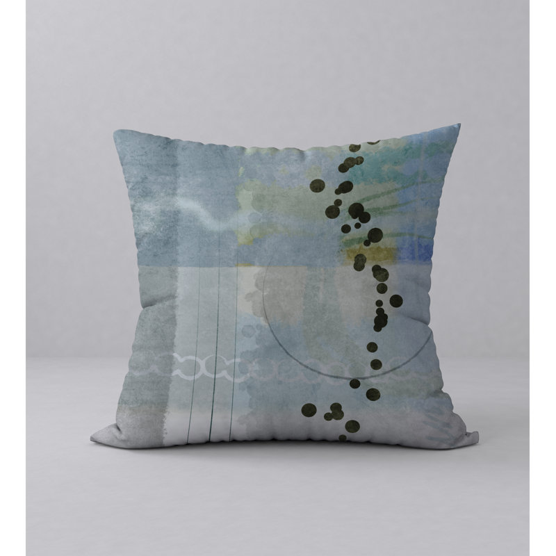  Magnifique housse de coussin carré avec insert, H 18 po x l 18 po