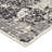 Black Ivory Rectangle Polypropylene 5'3"x7' Rug