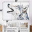 Loup hurlant en couleurs douces III - ensemble d'art mural loup-877879711-877879714-877879705