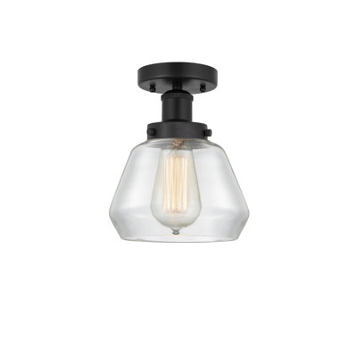 Cahn Glass Semi Flush Mount