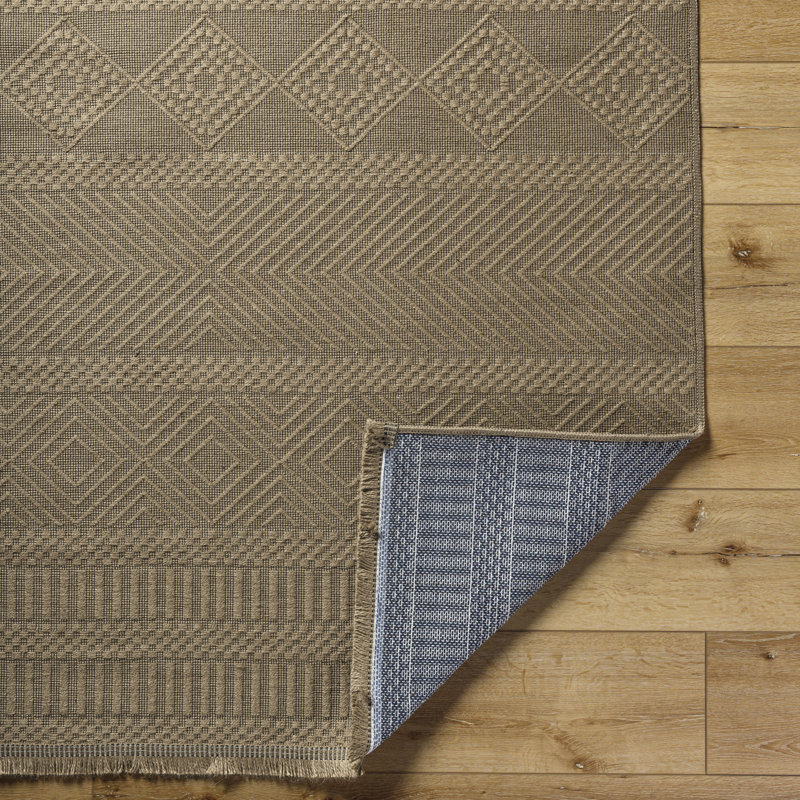 Jute Boho Runner Tan/Beige_MYS2301, Rectangle 79 x 152cm