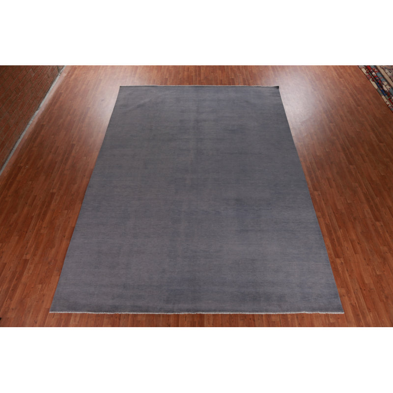 Solid Gabbeh Persian Large Rug 10x14