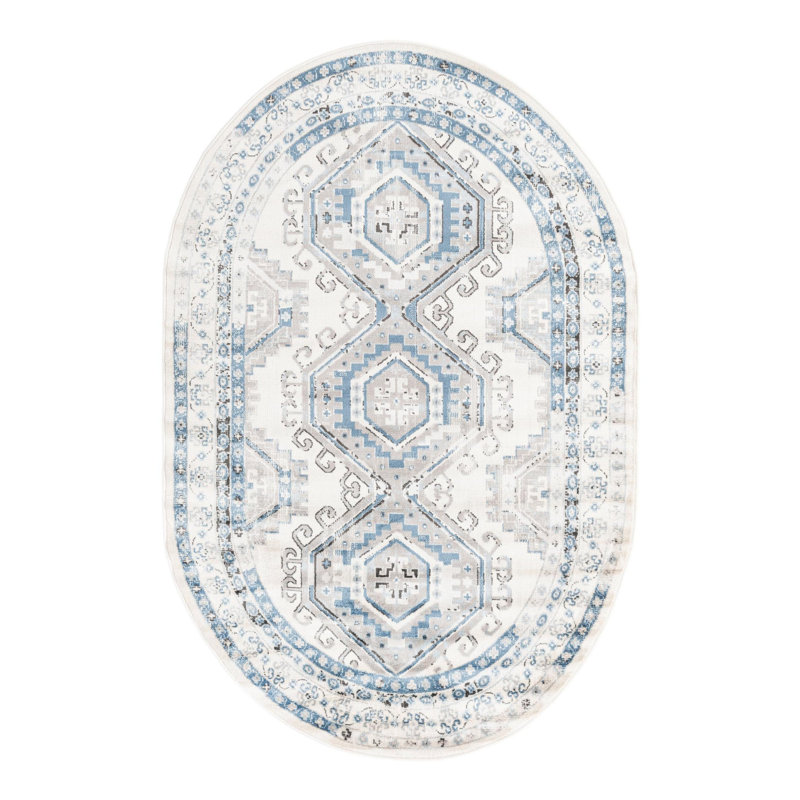 Tapis Charlotte Rugs.com, Ovale 5 pi 3 po x 8 pi
