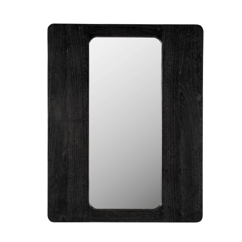Franklin Rectangle Solid Wood Mirror, Vertical, 38" x 30"
