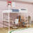 Metal Loft Bed With Desk And Staircases-205534941-205534942