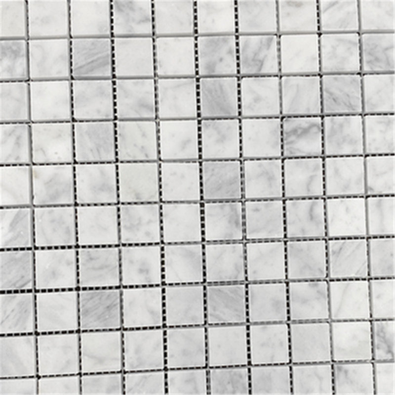 12" x 12" Marble Grid Mosaic Wall Tile