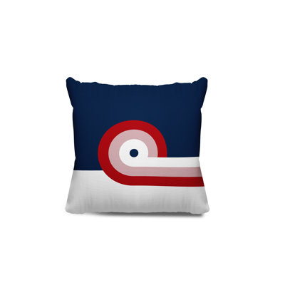 Coussin décoratif intérieur / extérieur Zabo Minimalist Mid-Century