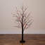 Pre-Lit Halloween Minimalist Twig Artificial Fall Tree With 400 Orange & Purple LED Lights-674289595