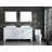 Cayden 72 " W Freestanding Standard Free Standing Single Double Vanity Bathroom Vanity With Top with Mirror