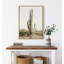 «Sunrise Cactus» par Amy Peterson, reproduction d'art sur toile encadrée-1434249116-1434249115