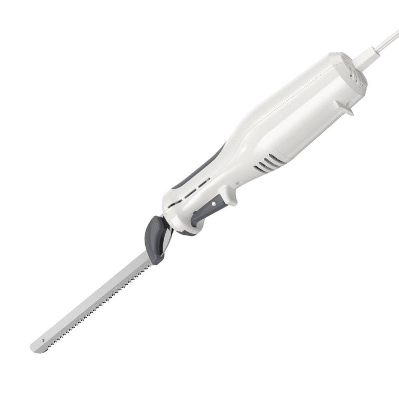 Couteau à découper électrique 11,75 po Black + Decker, Blanc