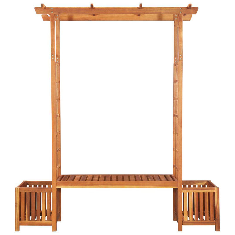 Solid Wood Acacia Outdoor Bench