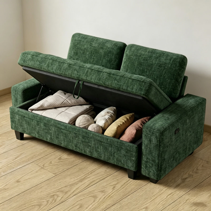 KB-S24-CN1-GN-2PR-V2, Chenille verte