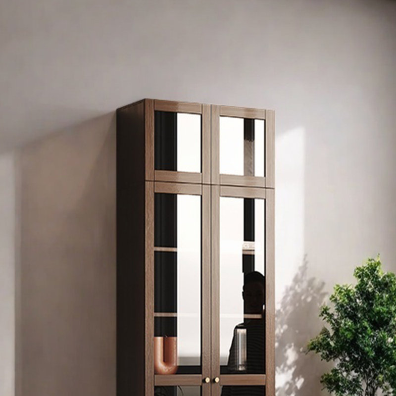 Modern solid wood high appearance level bookcase