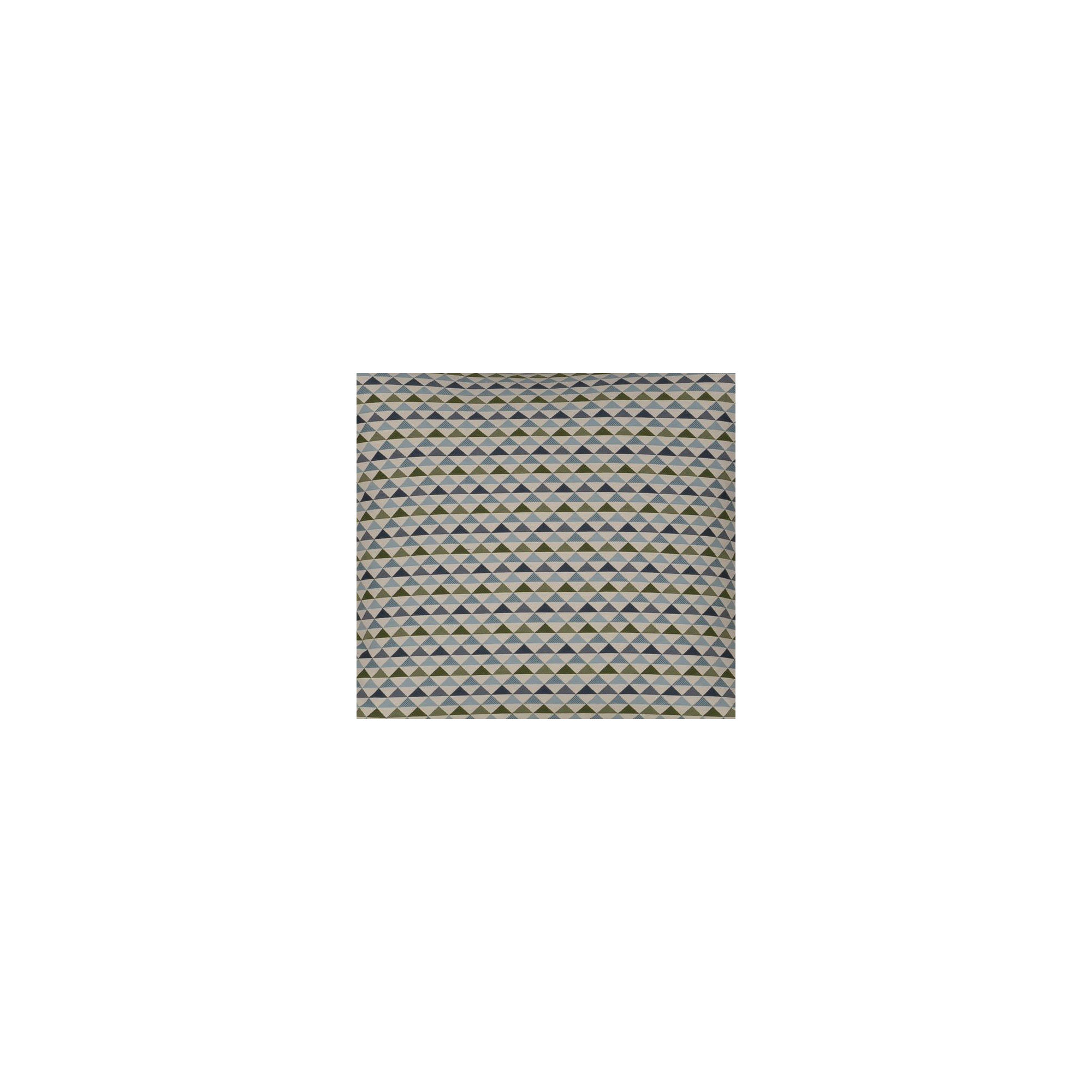 Mauna Geometric Indoor/Outdoor Throw Pillow, Rectangle 14"H x 26"W, Blue