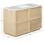 Meuble-lavabo simple 48 po Benajah-448784169