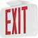 Thermoplastic LED Exit Sign