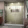 Unidoor-X 72.5" W x 72" H Hinged Frameless Shower Door with ClearMax™ Technology