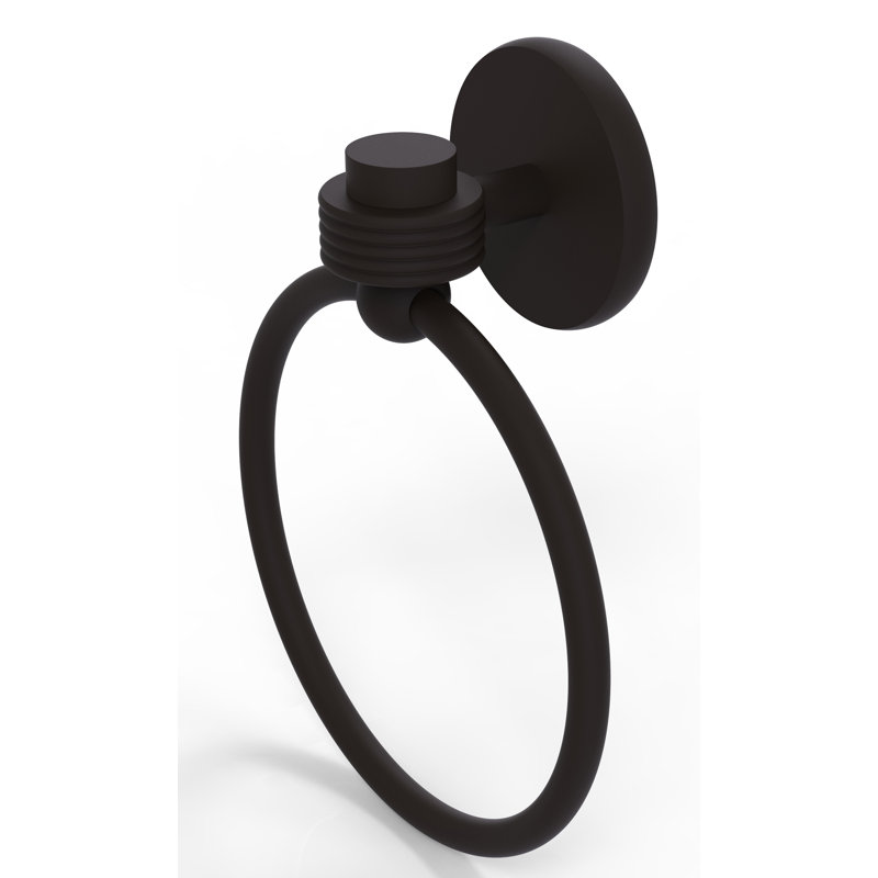 Satellite Orbit One Towel Ring, Oil Rubbed Bronze