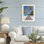 «Pristine Morning Tropical Coast», reproduction encadrée sous verre, conception de Marcus Prime