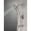 Ensemble de robinet de baignoire en nickel brossé avec pomme de douche à main Nicoli 14 Series, ensemble de garniture de valve, acier inoxydable (valve incluse)-91336331