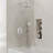 Tub and Shower Faucet Set with 9" Rainfall Shower Head and 3‑Setting Handheld Shower, Valve Included-109786361