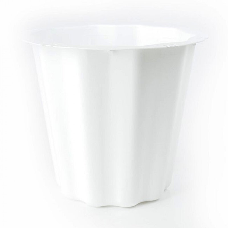 Versa Pot Planter, 4.5" H x 4.5" W x 4" D, White
