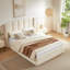 Lit plateforme tapissier avec rangement Balynda-654618104-654618106
