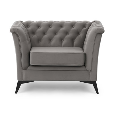 Whitby Velvet Chesterfield Chair