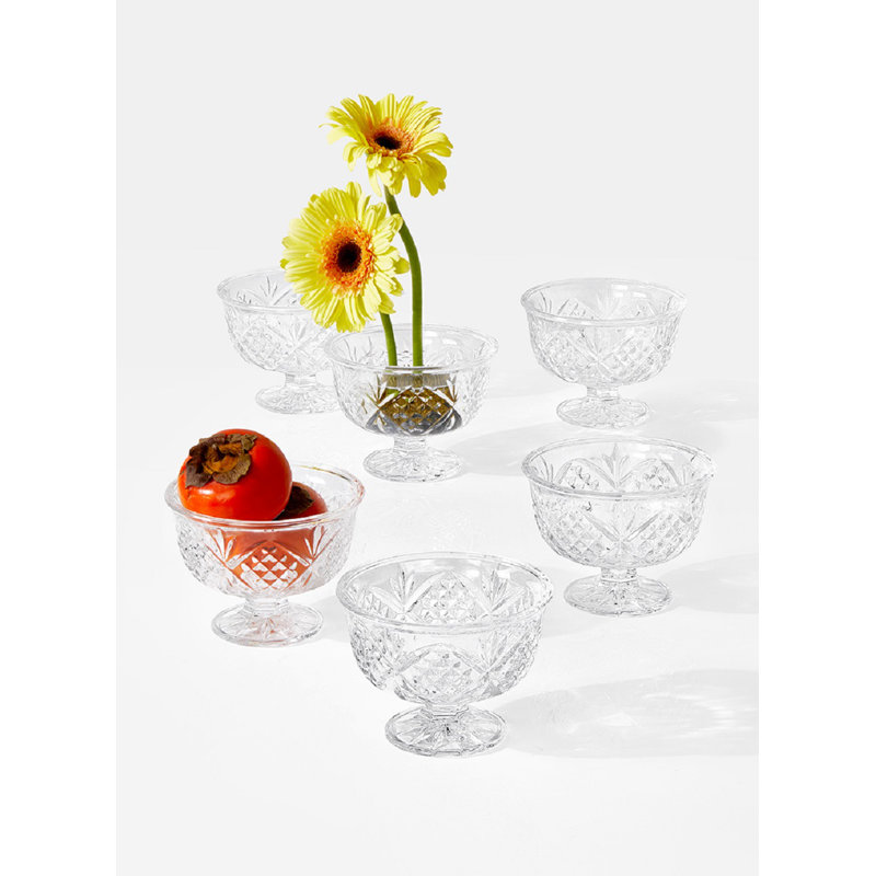 Red Barrel Studio® Glass Fruit Bowl