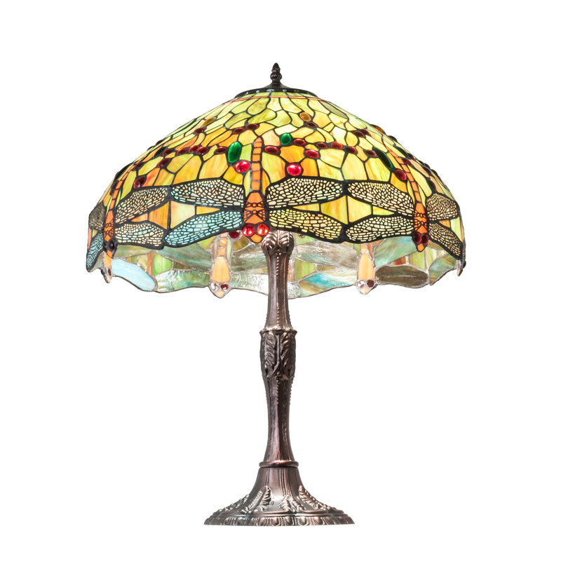 Meyda Tiffany & Stained Glass Table Lamp