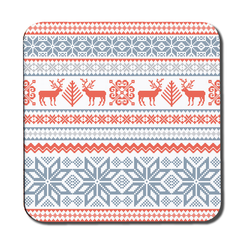 Square 6 Piece Coaster Set