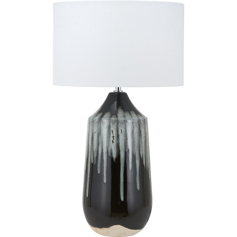 Esmalte Ceramic Table Lamp, 65cm H 36cm W 36cm D