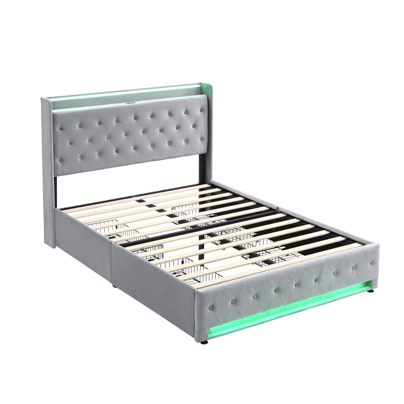 Upholstered Storage Bed