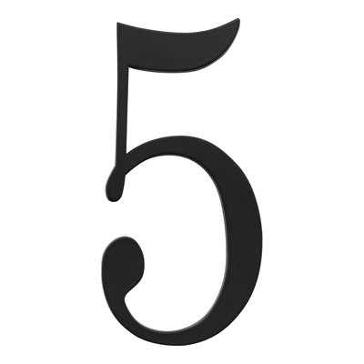 Traditionalist Surface Mount House Number