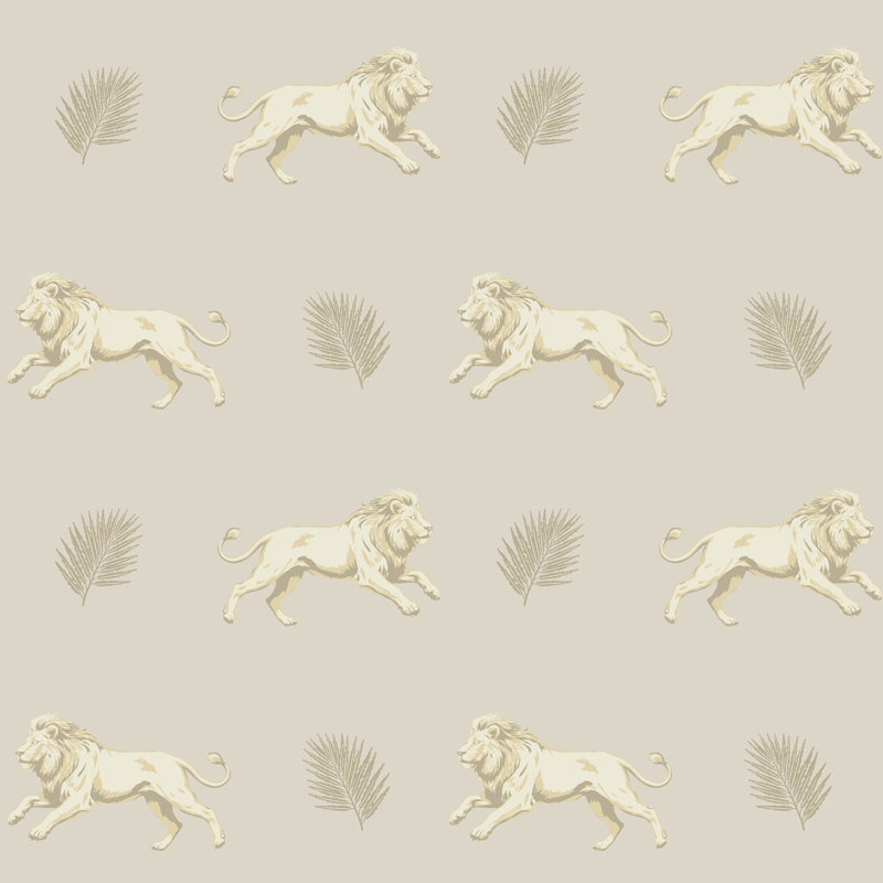 Legacy Lion - Dry Brush Wallpaper