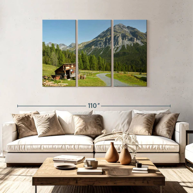 Parc national suisse, H 48 po x l 74 po