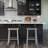Maven Lane Vincent Wooden Kitchen Stool-655363856-655363858