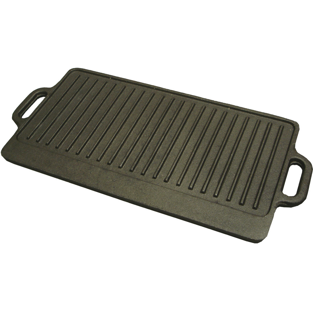 20'' Cast Iron Reversible Grill / Griddle Winco