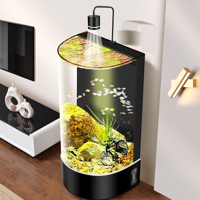 Aquarium 40-52 gallons, Black, 19.69