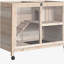 Cage à lapin, petit clapier à lapin, maison pour animaux spacieuse-129401373