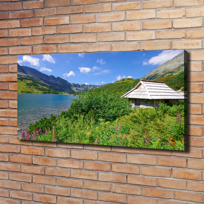 Cottage in the Tatras 1 Piece Wrapped Canvas Wall Art