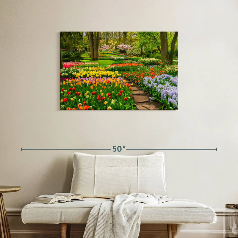Fleurs de tulipes Harnek Spring, H 24 po x l 36 po