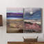 Moonrise, Namibie-Toile tendue avec châssis de qualité supérieure -Prêt à accrocher-415199056