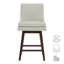 Tabouret de comptoir pivotant Aleksy-171885291