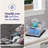 Homz Secure Latch Large Clear Stackable Storage Container w/ Lid-97280246-97282264-97280245