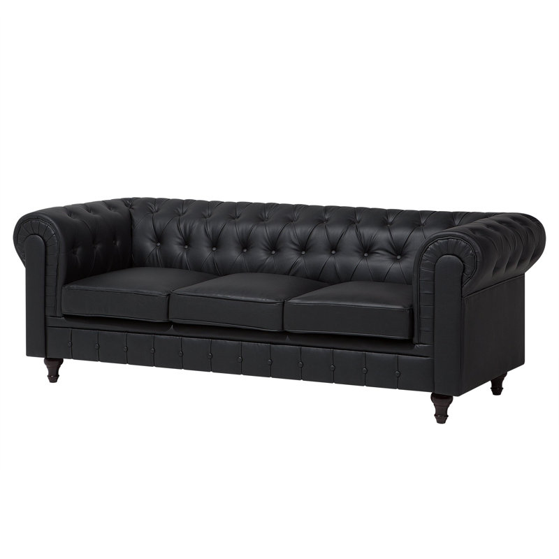Eagle 2 Piece Faux Leather Standard Living Room Set