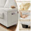 Canapé en velours côtelé 71 po LoveSeat-668629446